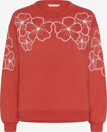Sweat-shirt 'CRDaria' Cream en rouge : devant