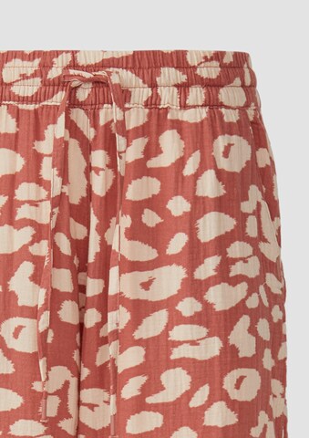 QS Loose fit Pants in Orange