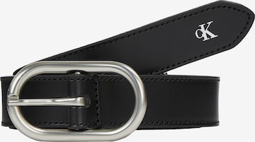 Calvin Klein Jeans Belt in Black: front