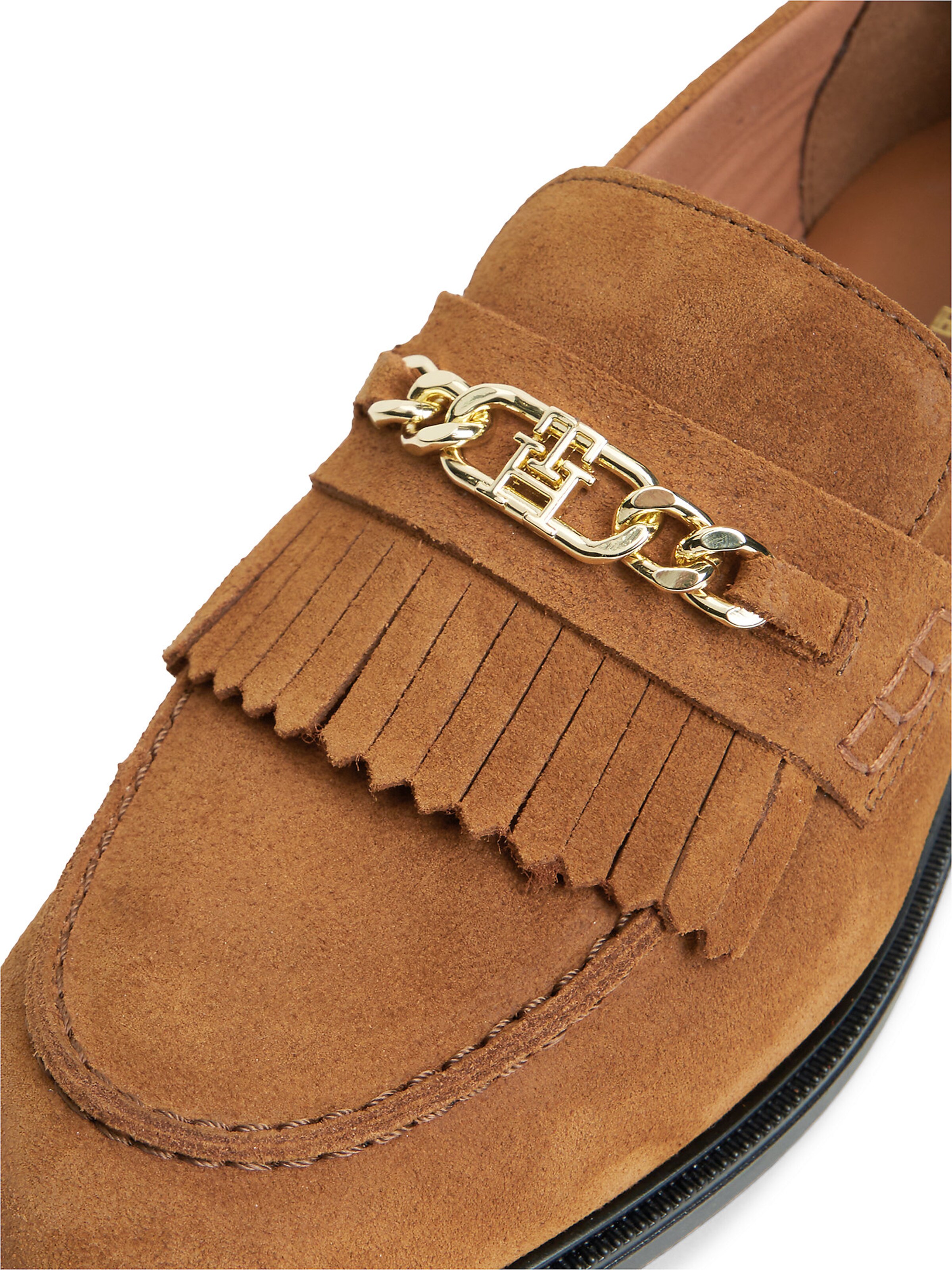 TOMMY HILFIGER Slip-ons 'Horsebit' in Brown
