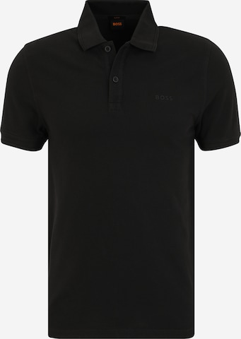 BOSS Orange Poloshirt 'Prime' in Schwarz: predná strana