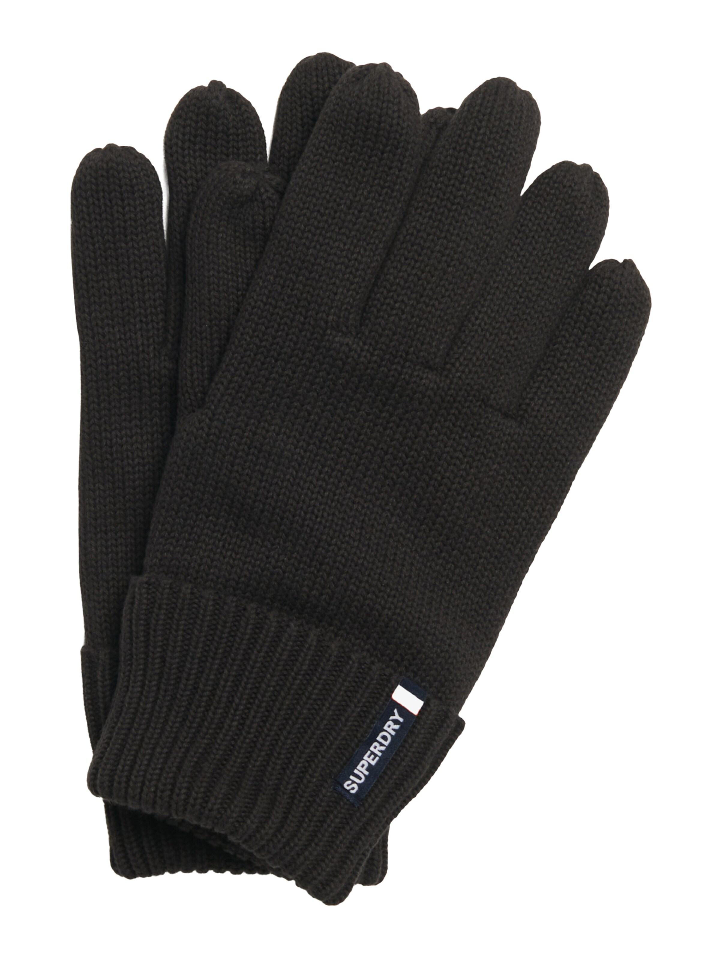 Superdry Handschuhe 'Essentials' in Schwarz