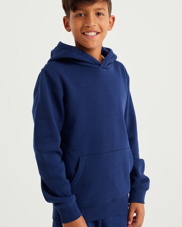 WE Fashion Sweatshirt in Blauw: voorkant