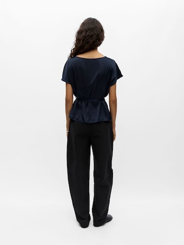 Camicia da donna 'OBJAlli' di OBJECT in blu