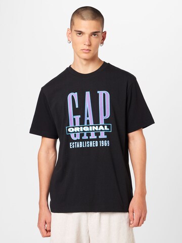 GAP T-Shirt in Schwarz: Vorderseite
