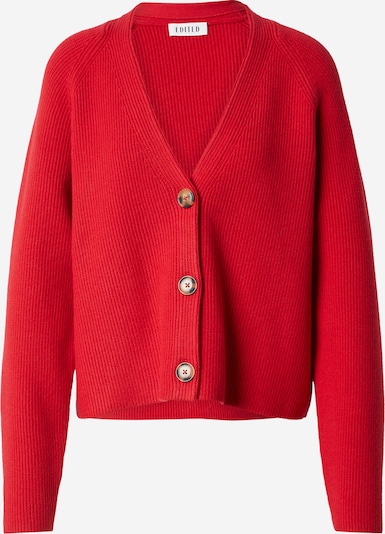 EDITED Neuletakki 'Logan' värissä punainen, Tuotenäkymä