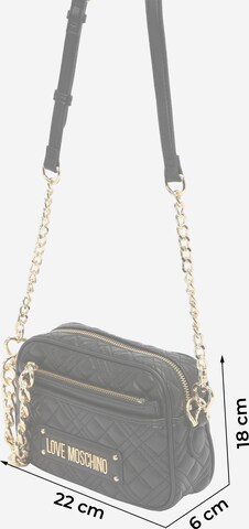 Love Moschino - Mala de ombro em preto