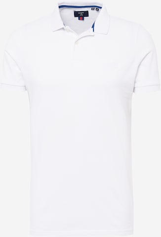 Superdry - Camisa 'CLASSIC' em branco: frente