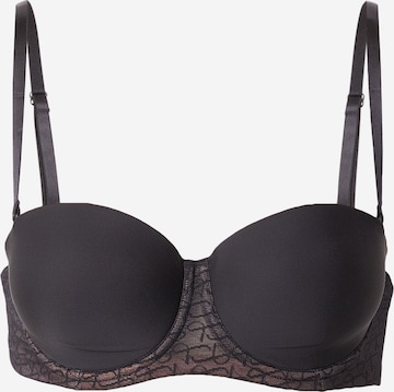 melns TRIUMPH Krūšturis 'Sheer': no priekšpuses