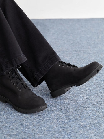 TIMBERLAND Šněrovací boty – černá