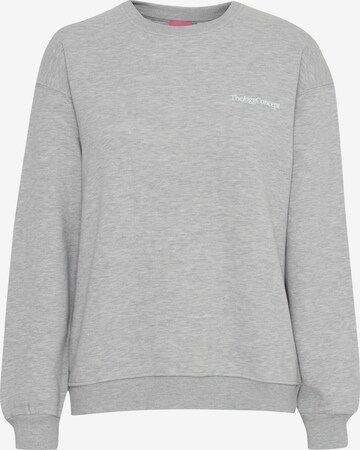 Sweat-shirt 'Rafine' The Jogg Concept en gris : devant