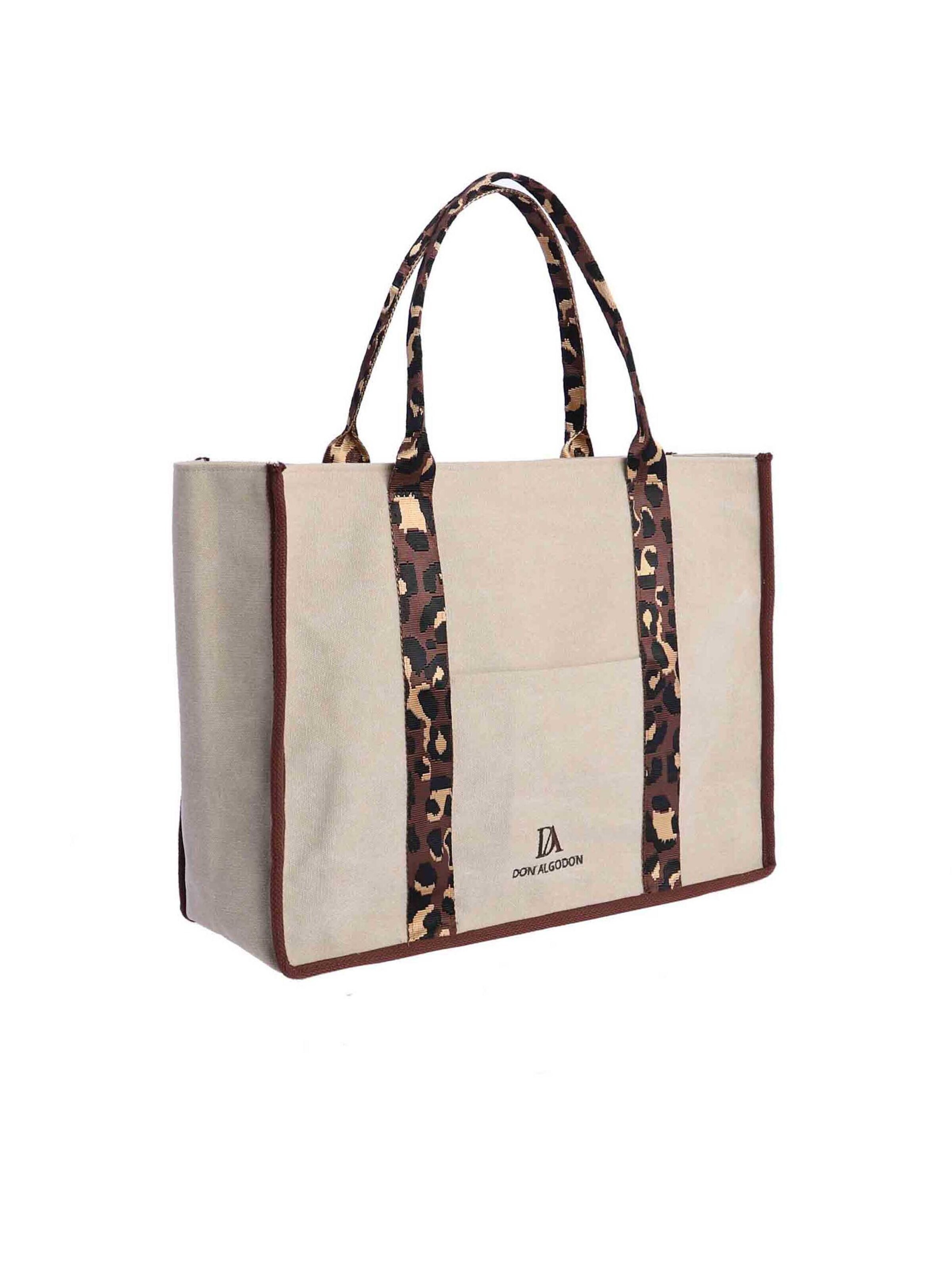 Don Algodon - Shopper 'Columbretes' en beige