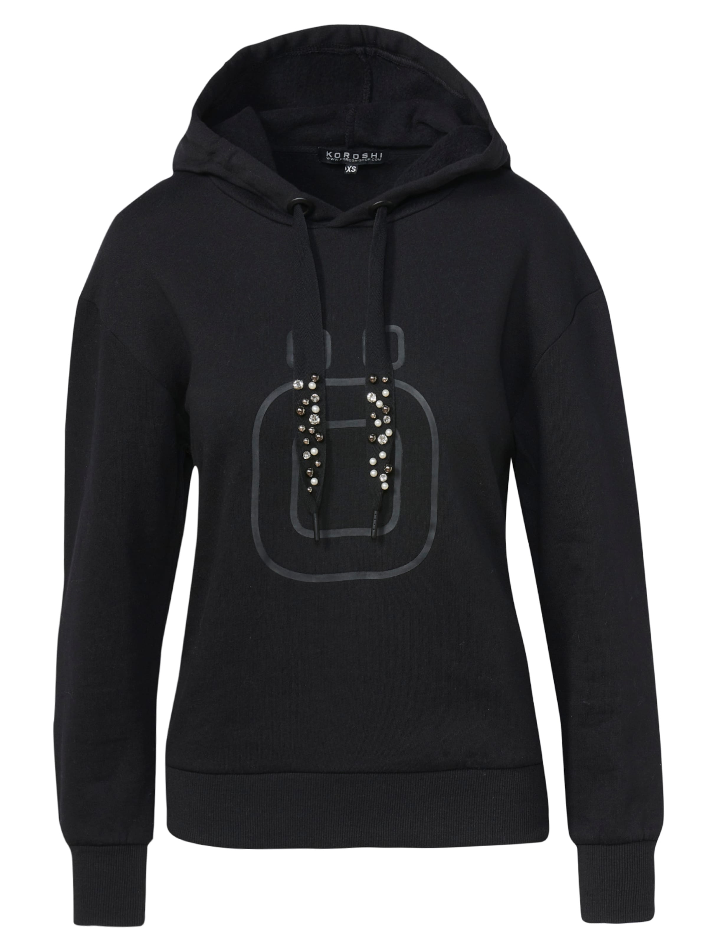 KOROSHI Tréning póló - fekete: elől