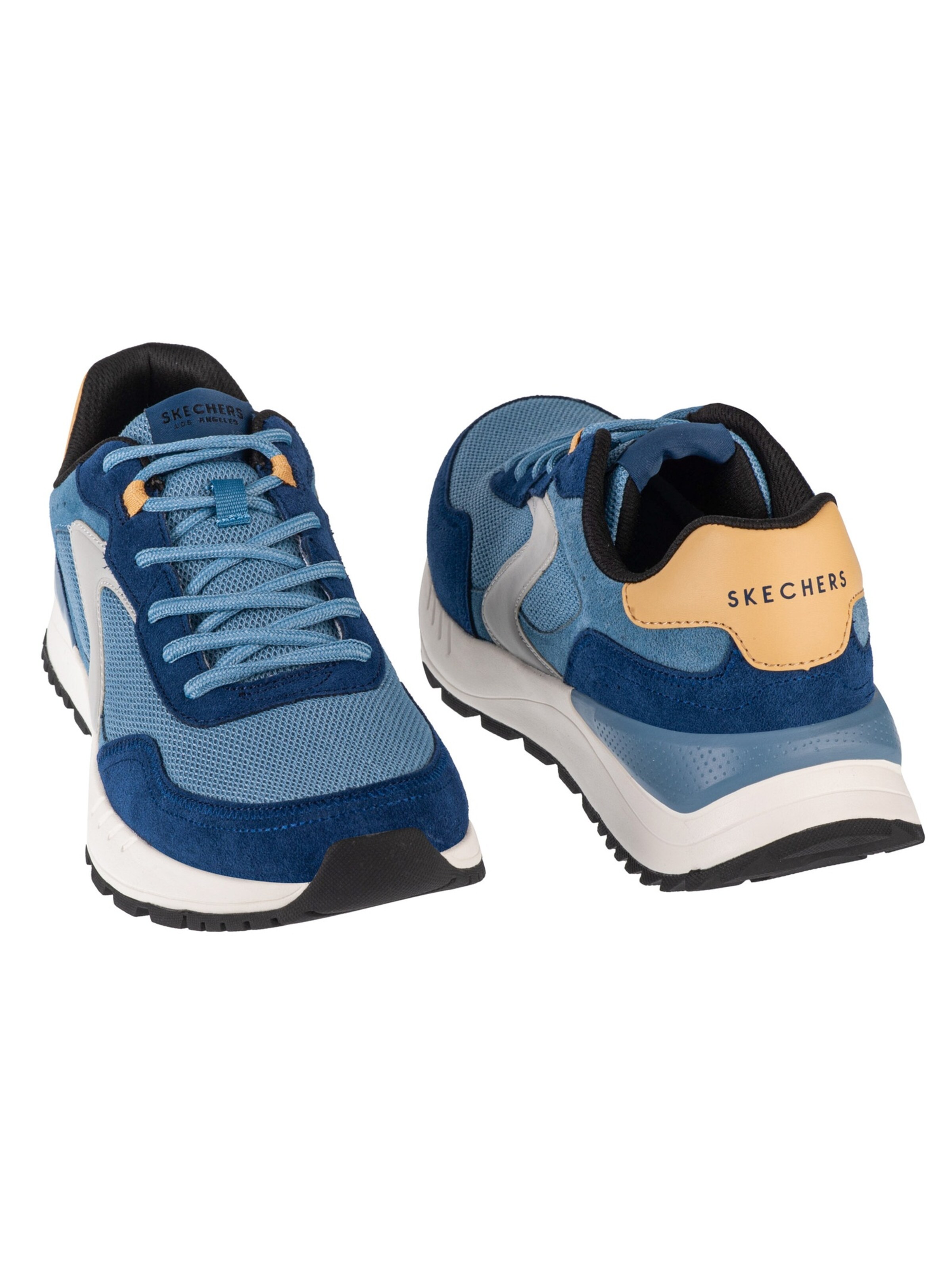 SKECHERS Sneaker low 'Fury - Fury Lace Low'‌‌‌ in Blau