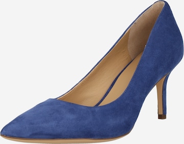 Lauren Ralph Lauren - Sapatos de salto 'LANETTE' em azul: frente