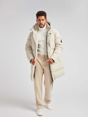 Veste outdoor ' Winter Parka ' JACK1T en blanc
