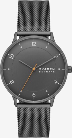 SKAGEN Analoguhr in Schwarz: predná strana