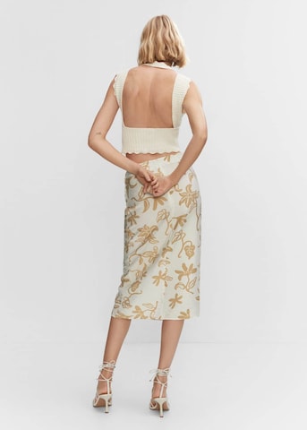 MANGO Rok in Beige