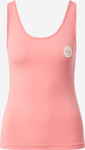 FILA - Top 'Stella' em rosa: frente