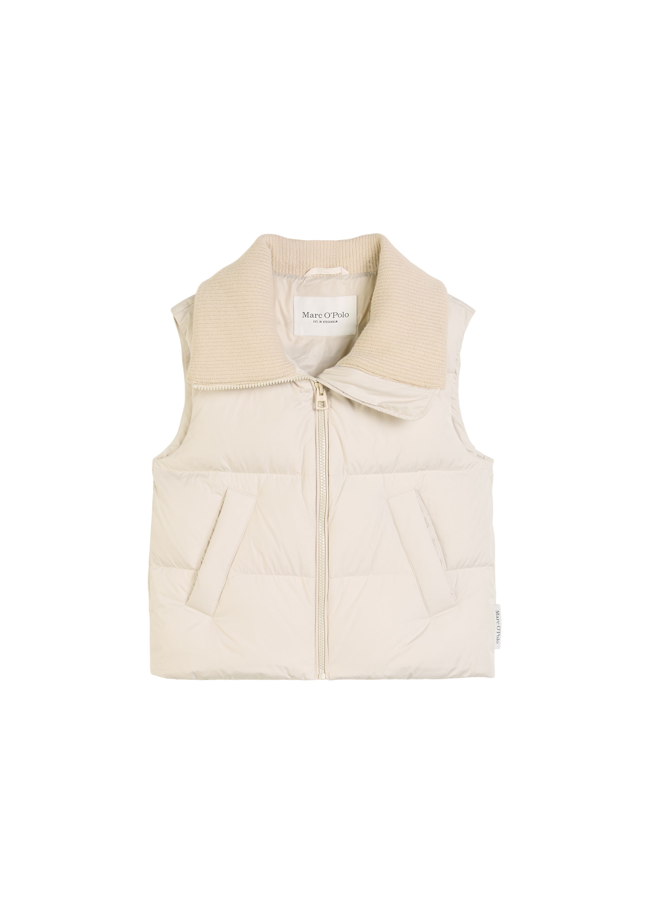Marc O'Polo Vest in Beige: front