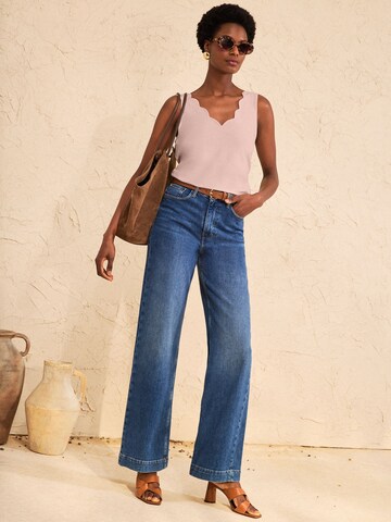 love & roses - Top en rosa