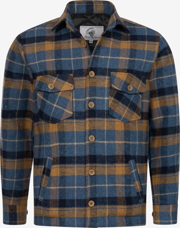 Rock Creek Button Up Shirt in Blue: front