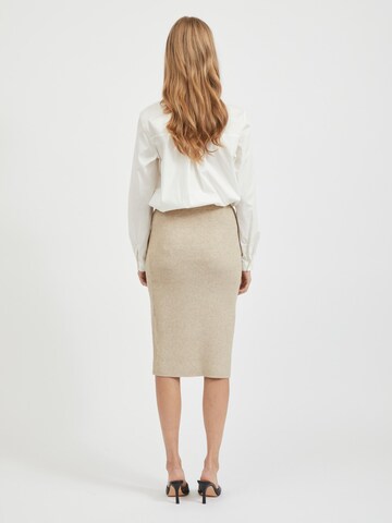 VILA Skirt 'Viril' in Beige