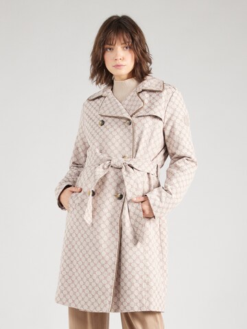 JOOP! Between-Seasons Coat in Beige: front