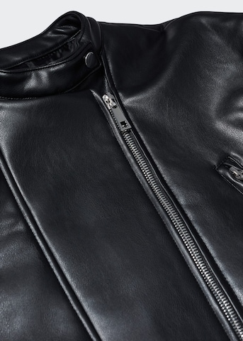 MANGO Prehodna jakna 'Tijuana' | črna barva