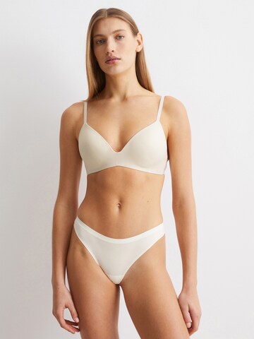 Marc O'Polo String ' Second Skin ' in Weiß: Vorderseite