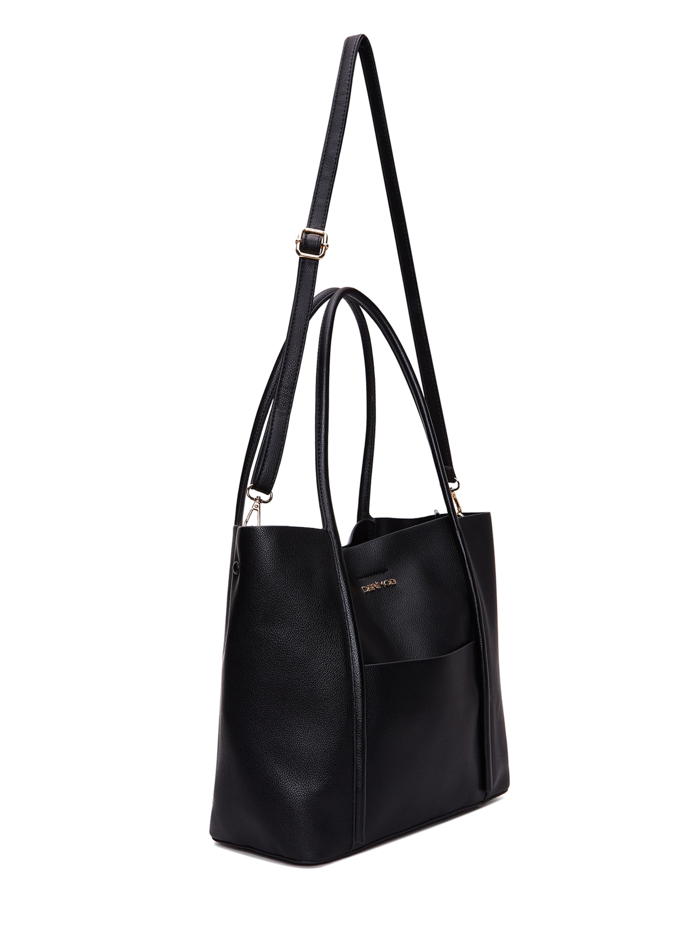 Derimod Schultertasche in Schwarz