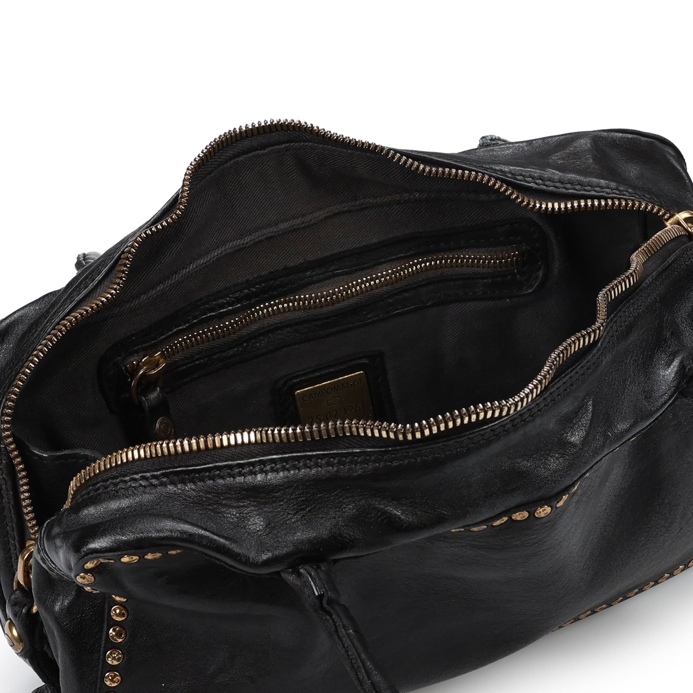 Sac bandoulière 'Simona ' Campomaggi en noir