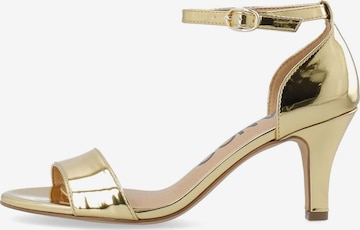 Bianco Sandale 'Adore' in Gold: Vorderseite