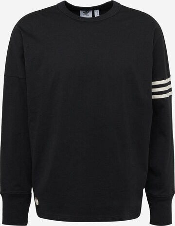 ADIDAS ORIGINALS Shirt 'Adicolor Neuclassics' in Black: front