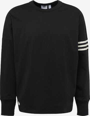 T-Shirt 'Adicolor Neuclassics' ADIDAS ORIGINALS en noir : devant