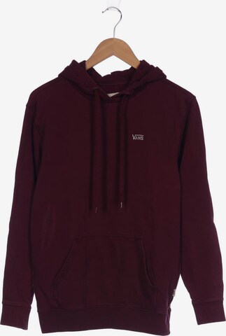 VANS Sweatshirt & Zip-Up Hoodie in S in Red: front