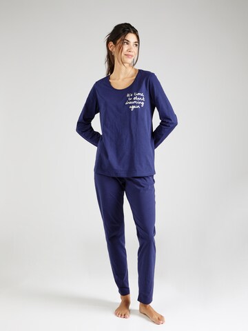 TRIUMPH Pyjama in Blau: predná strana