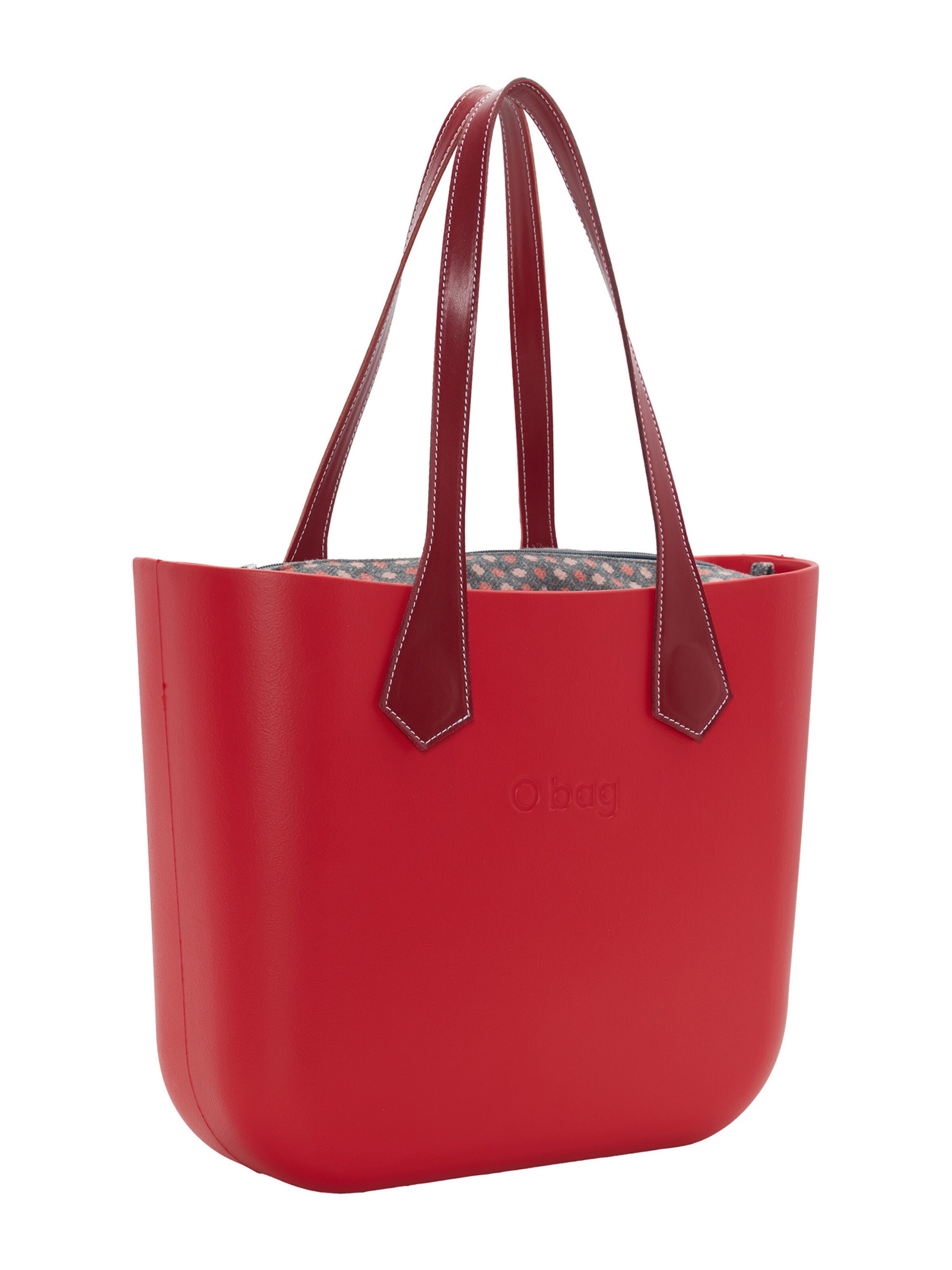 O bag Shopper in Red
