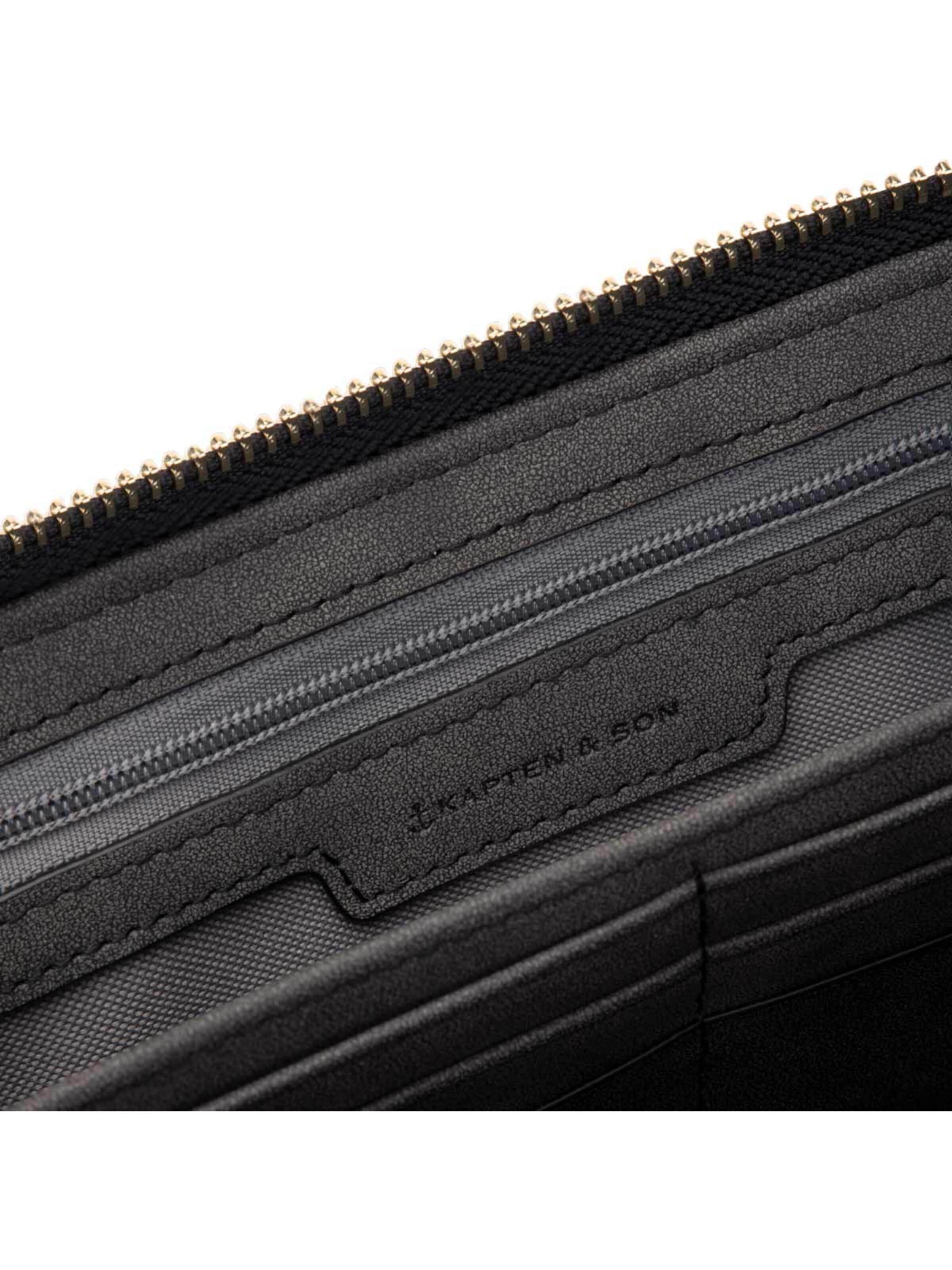 Kapten & Son Wallet 'Louvre' in Black