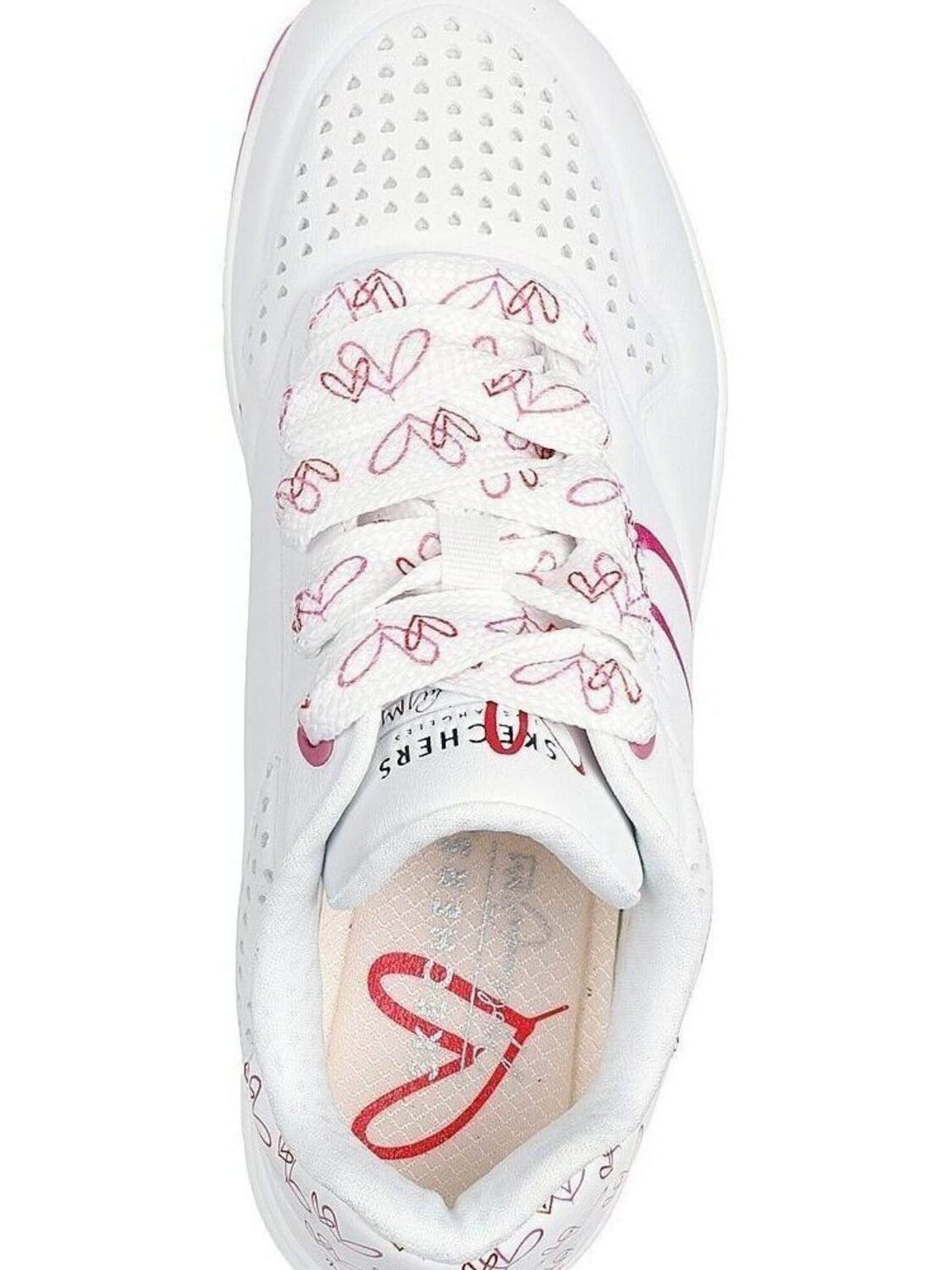 SKECHERS Sportschoen 'Twin Hearts' in Wit