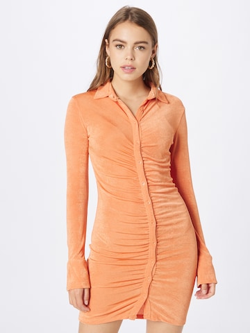 Robe-chemise 'Dolly' Gina Tricot en orange : devant