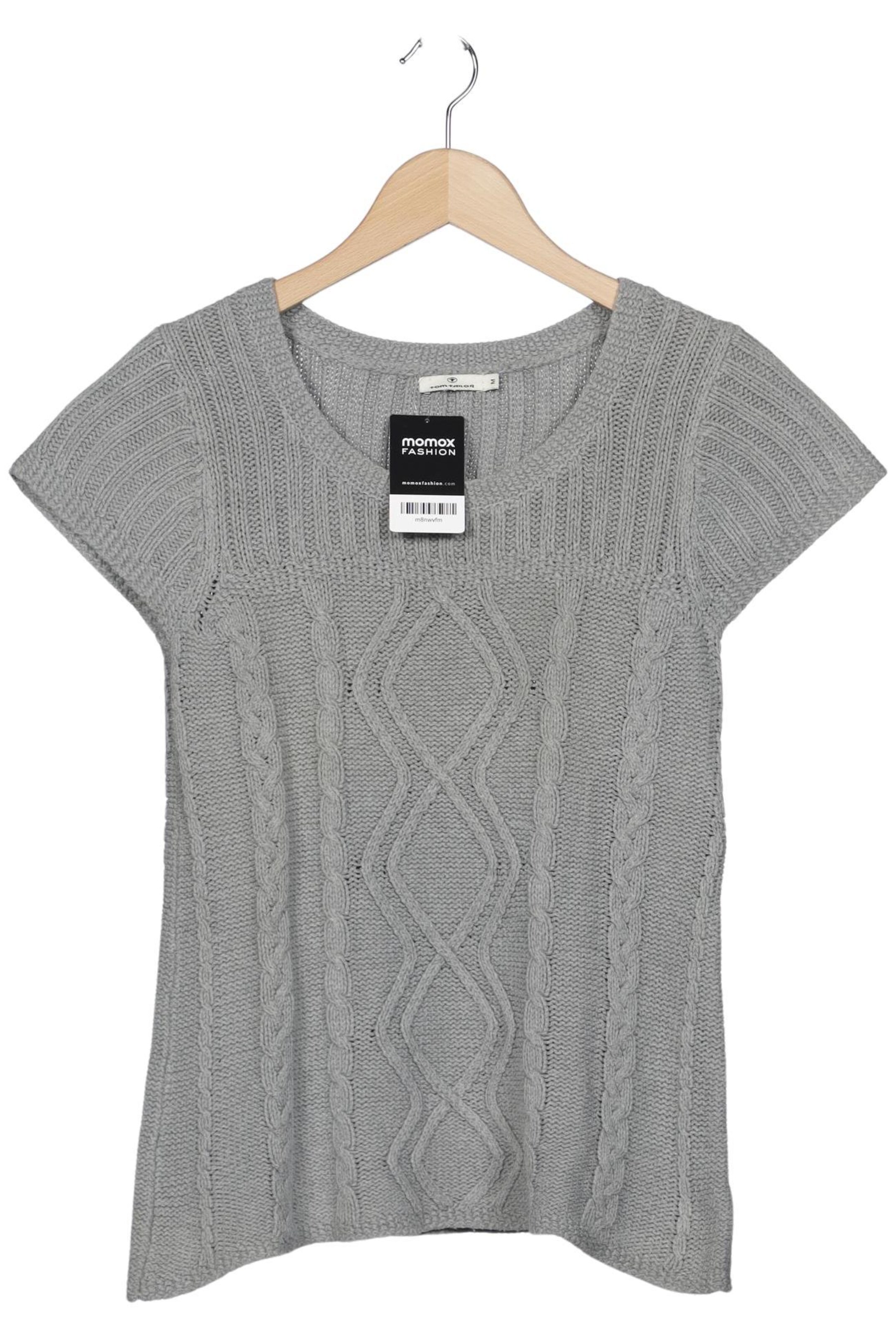 TOM TAILOR Pullover M in Grau: Vorderseite