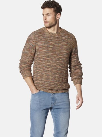 BABISTA Sweater 'Rosaletto' in Brown: front