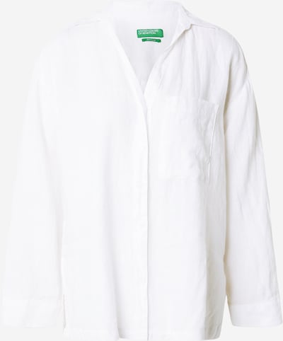 UNITED COLORS OF BENETTON Μπλούζα σε λευκό, Άποψη προϊόντος