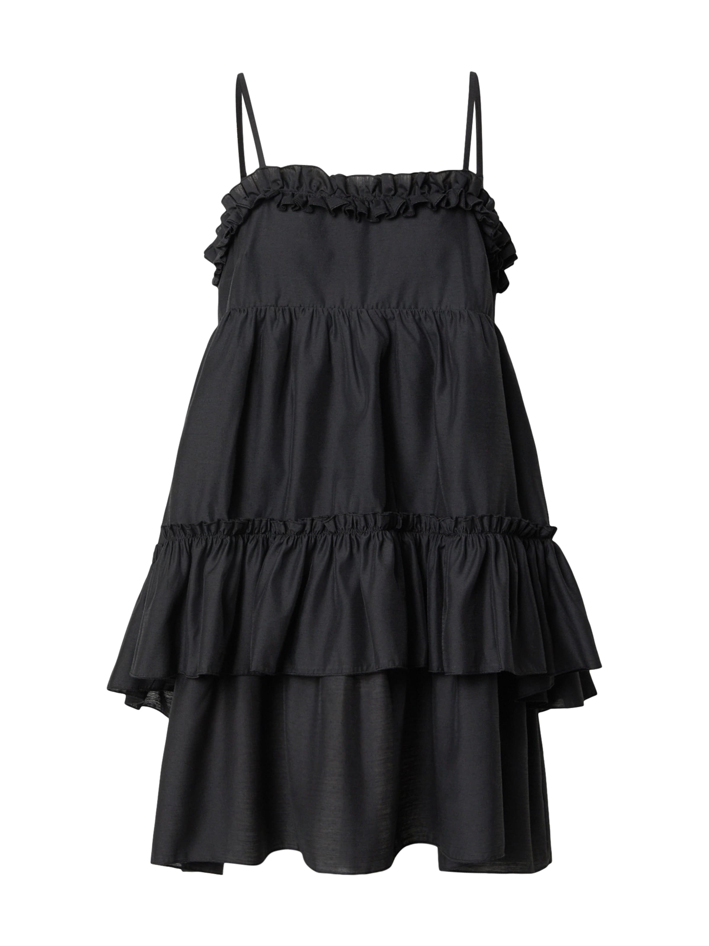 TOPSHOP Рокля за коктейл 'YVONNE' в черно: отпред