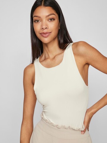 Shirtbody 'VIAlula' VILA en beige