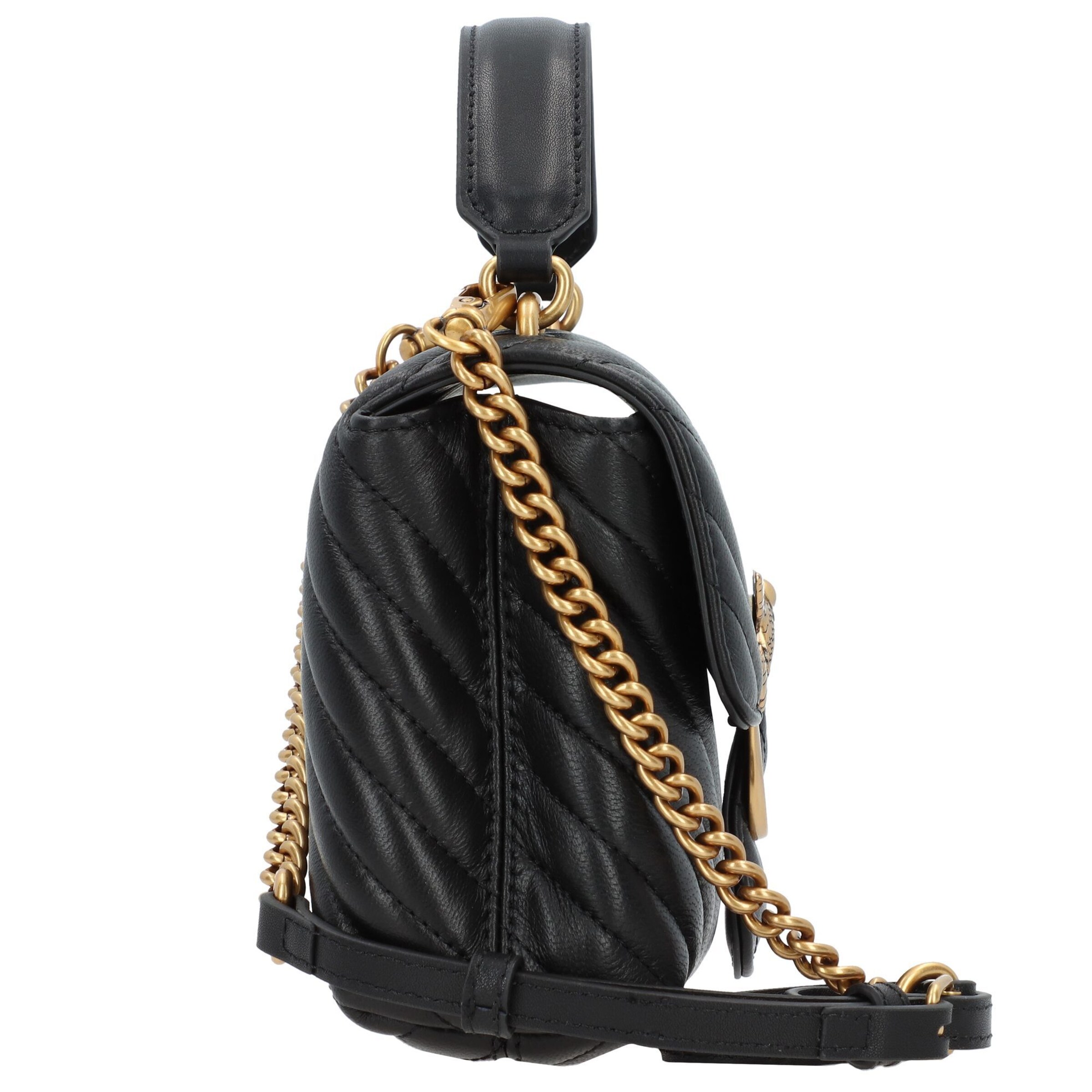 PINKO Ročna torbica | črna barva