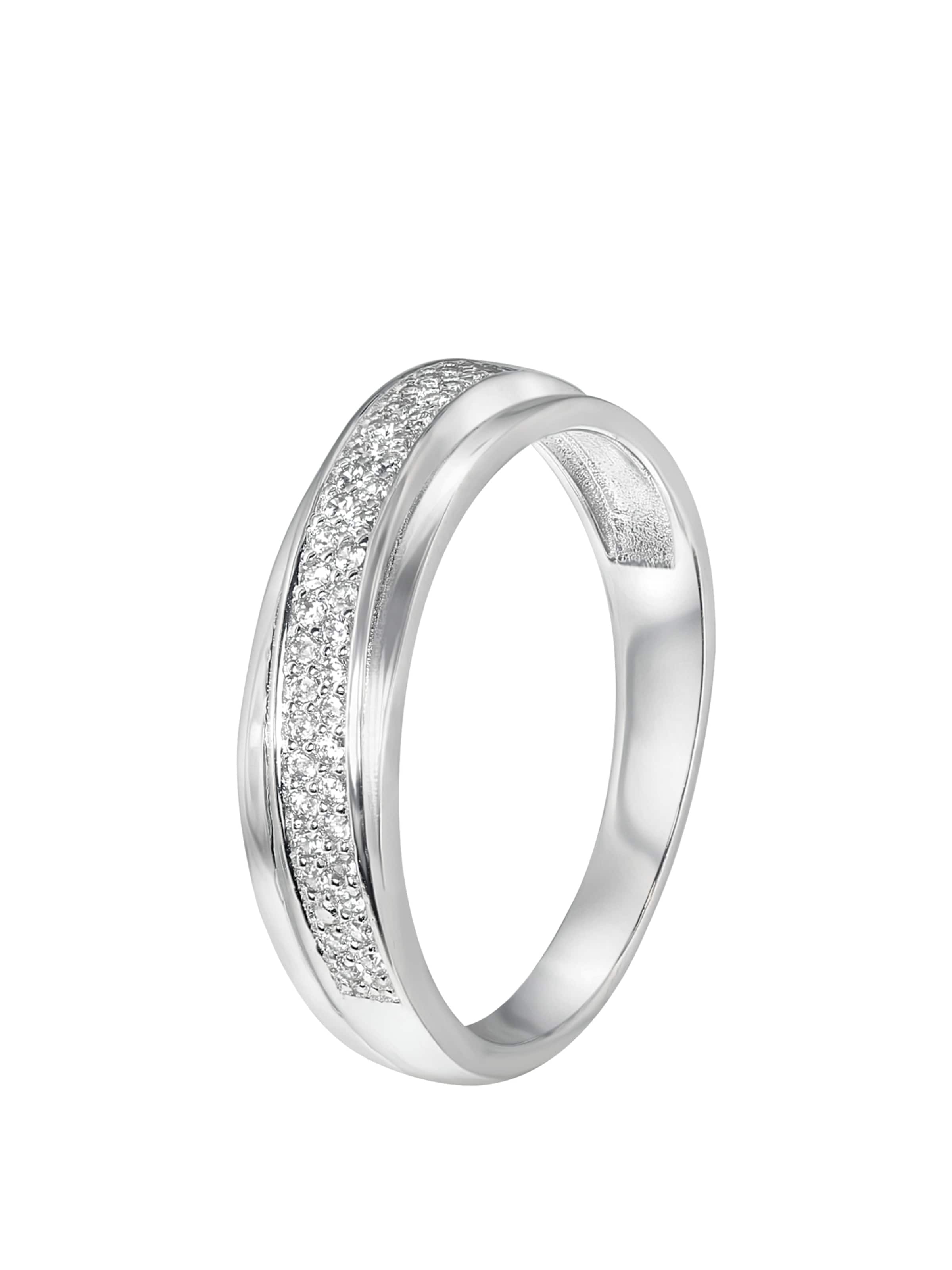 Lucardi Ring in Silver: front