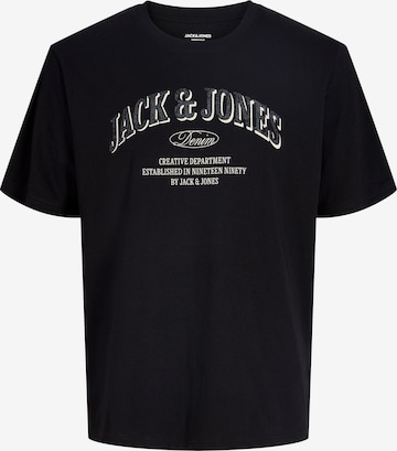 JACK & JONES Shirt 'JJEDENVER' in Zwart: voorkant