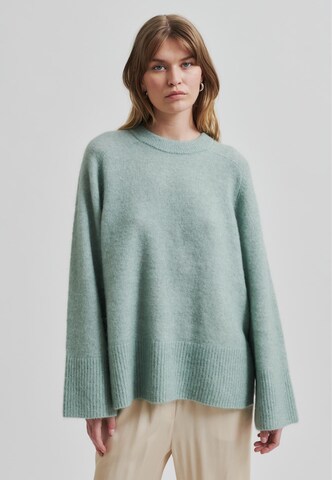 SECOND FEMALE Sweater 'Brookline' in Green: front
